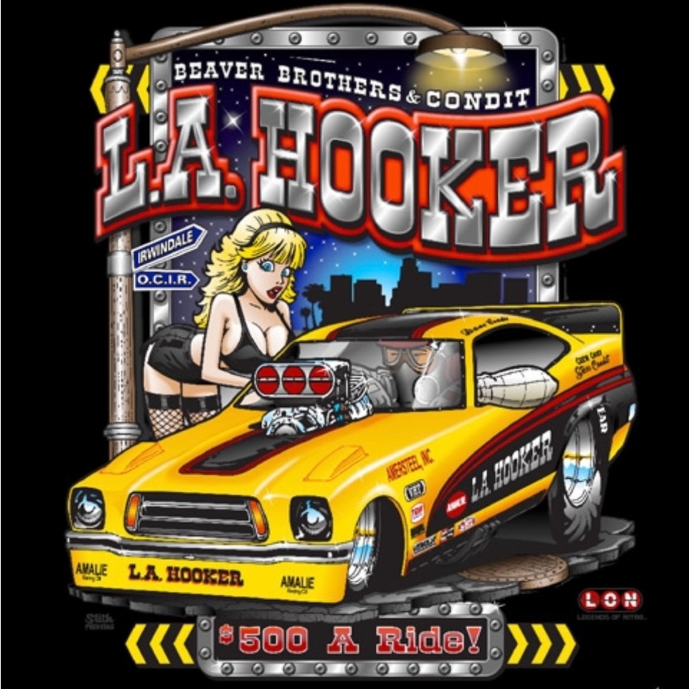 L.A. Hooker Graphic T-Shirt